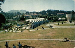 Tea Kiosk at Bukit Dumbar Reservoir Penang, Malaysia Southeast Asia Postcard Postcard