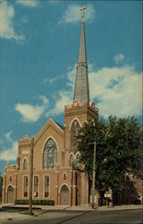 Zion Lutheran Church Rockford, IL Postcard Postcard