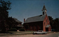 Immaculate Conception Catholic Church Pittsfield, IL Postcard Postcard