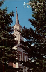 Schaller Memorial Chapel, Buena Vista College Storm Lake, IA Postcard Postcard