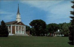 Chapel & Library Buena Vista College Storm Lake, IA Postcard Postcard