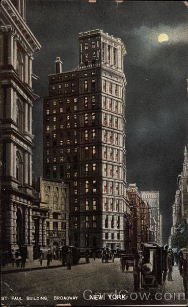 St. Paul Building, Broadway New York
