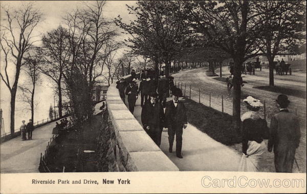 Riverside Park and Drive New York