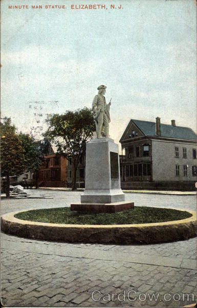 Minute Man Statue Elizabeth New Jersey