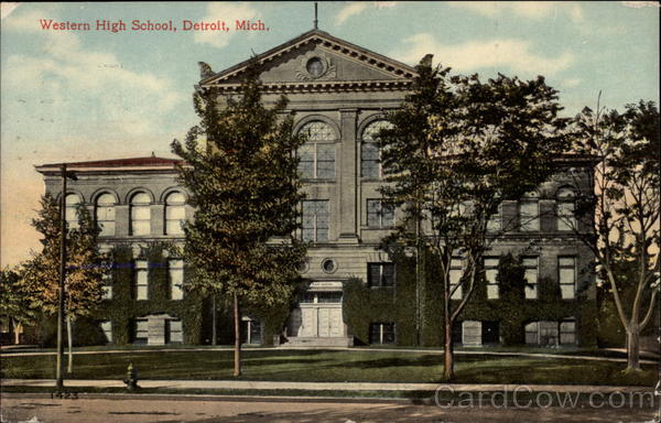 Western High School Detroit Michigan