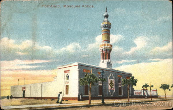 Mosquee Abbos Port-Said Egypt Africa