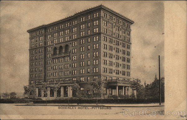 Schenley Hotel Pittsburgh Pennsylvania