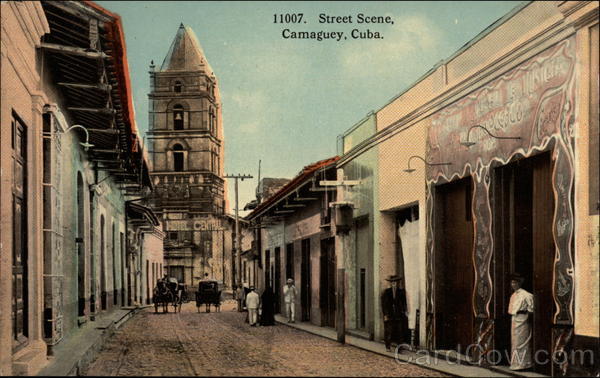 Street Scene Camaguey Cuba
