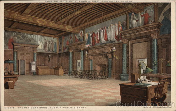 The Delivery Room - Public Library Boston Massachusetts