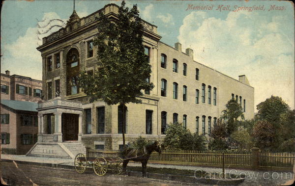 Memorial Hall Springfield Massachusetts