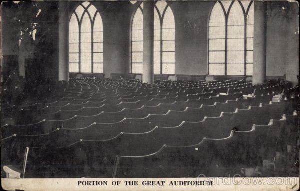 Portion of The Great Auditorium Cincinnati Ohio