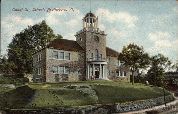 Canal St., School Brattleboro Vermont