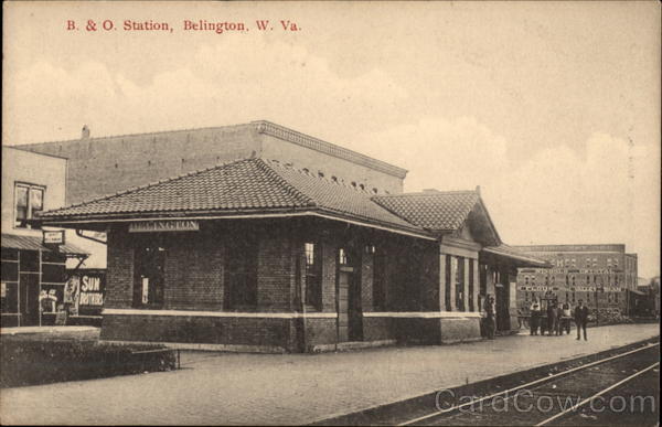 B&O Station Belington West Virginia