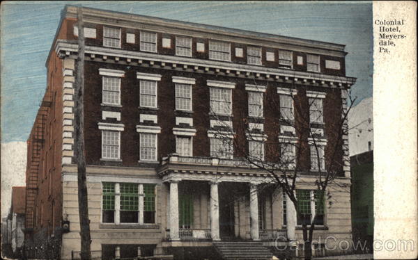 Colonial Hotel Meyersdale Pennsylvania