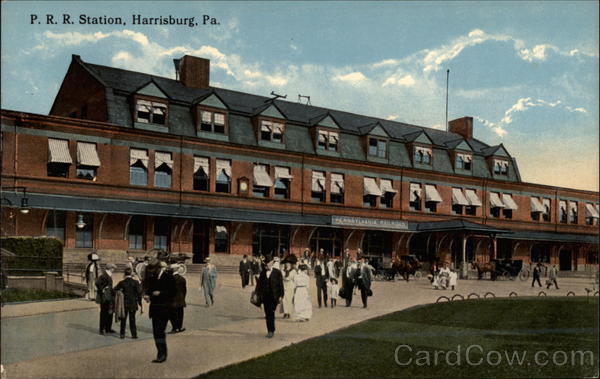 P. R. R/ Station Harrisburg Pennsylvania