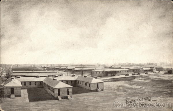 Base Hospital at Camp Lee Fort Lee Virginia