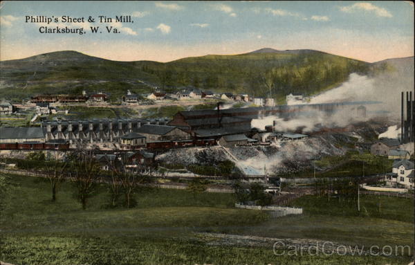 Phillips' Sheet & Tin Mill Clarksburg West Virginia