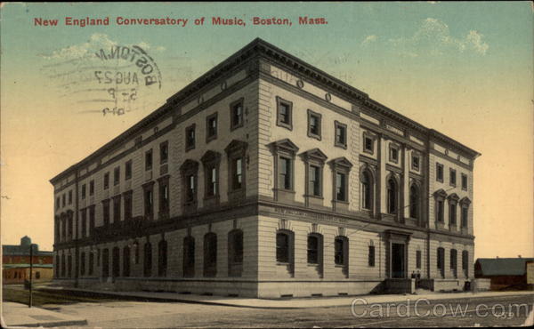 New England Conservatory of Music Boston Massachusetts