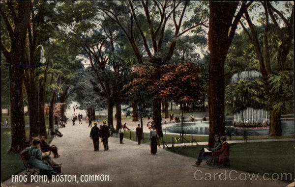 Frog Pond Boston Massachusetts