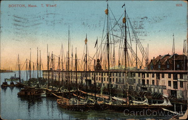 T. Wharf Boston Massachusetts