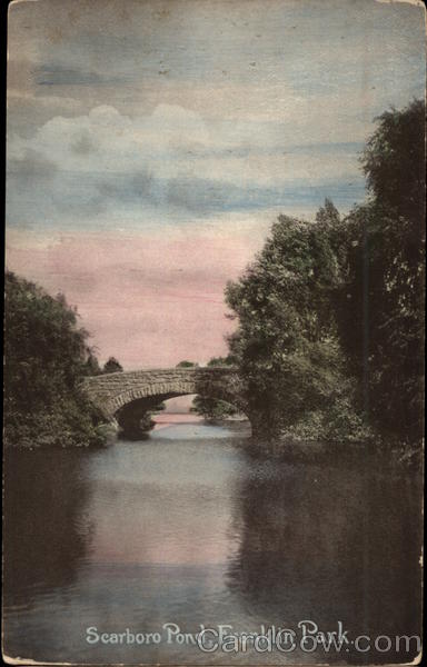 Scarboro Pond, Franklin Park Boston Massachusetts