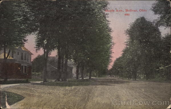 Maple Avenue Bolivar Ohio