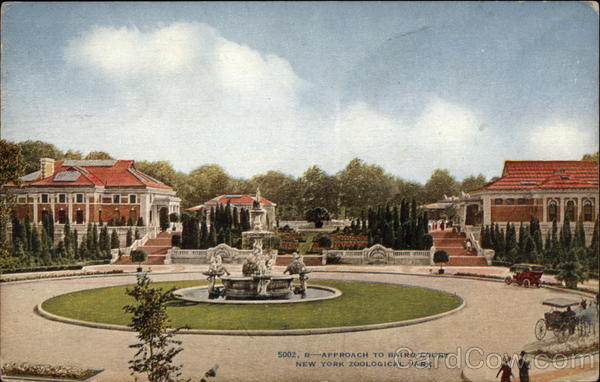 Approach to Baird Court, New York Zoological Park