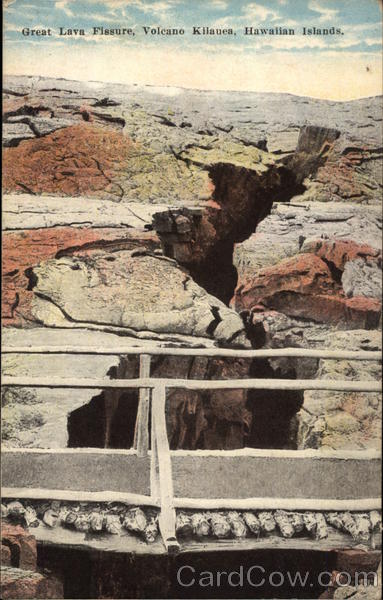 Great Lava Fissure, Volcano Kilauea Pāhoa Hawaii