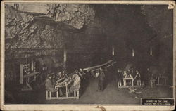 Dinner in the Cave Postcard