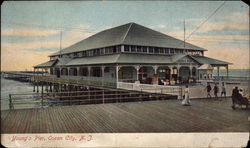 Young's Pier Ocean City, NJ Postcard Postcard