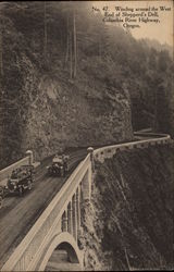 Winding Around the West End of Shepperd's Dell Postcard