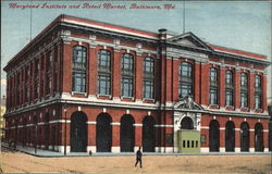 Maryland Institute and Retail Market Postcard