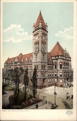 View of City Hall Postcard