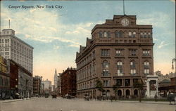 Cooper Square New York City, NY Postcard Postcard