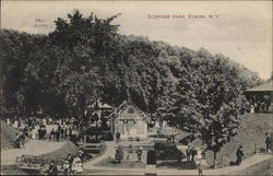 Eldridge Park Elmira, NY Postcard Postcard