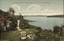 Judway's Camp and Irondequoit Bay, Piseco Lake New York Postcard Postcard