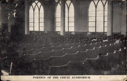 Portion of The Great Auditorium Postcard