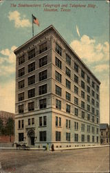 The Southwestern Telegraph and Telephone Building Postcard