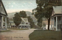 Street Scene Postcard