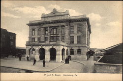 P. and R. Depot Postcard