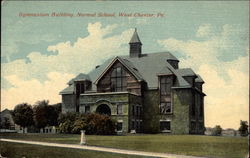 Gymnasium Building, Normal School West Chester, PA Postcard Postcard