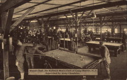Merritt Hall, the Enlisted Men's Club of Camp Merritt Postcard