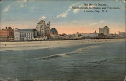 The Hotels Dennis, Marlborough-Blenheim, and Traymore Atlantic City, NJ Postcard Postcard