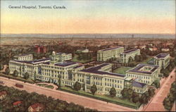 General Hospital Toronto, Canada Misc. Canada Postcard Postcard