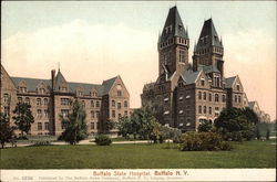 Buffalo State Hospital Postcard