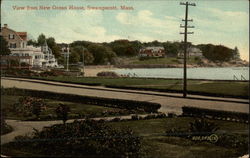 View from New Ocean House Swampscott, MA Postcard Postcard