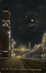 AK-SAR-BEN, Illumination Omaha, NE Postcard Postcard
