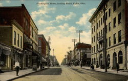 Washington Street, Looking South Tiffin, OH Postcard Postcard