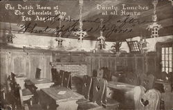 The Dutch Room at The Chocolate Shop Postcard