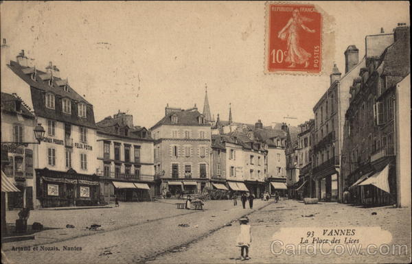 La Place des Lices Vannes France